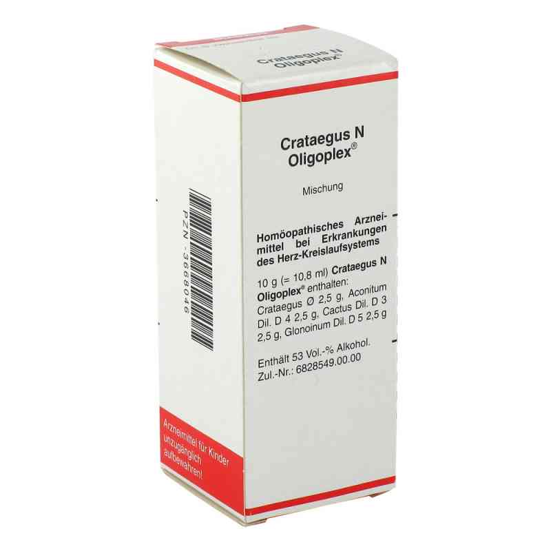 Crataegus N Oligoplex Liquidum 50 ml von Viatris Healthcare GmbH PZN 03668046