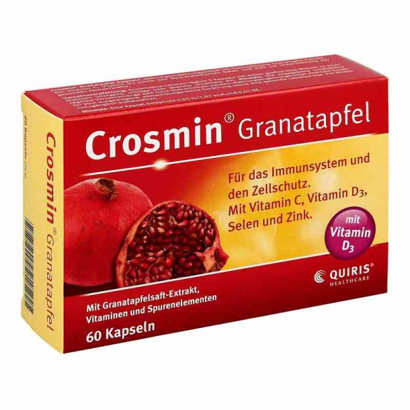 Crosmin Granatapfel Kapseln 60 stk von Quiris Healthcare GmbH & Co. KG PZN 01517478