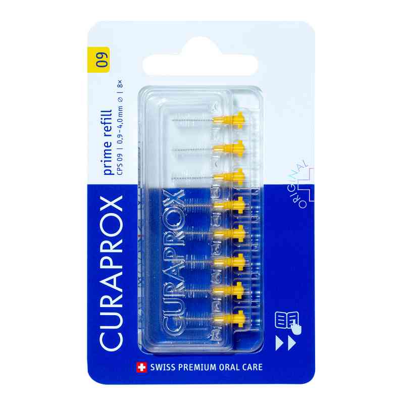 Curaprox Cps 09 prime Interdentalbürsten Refill 8 stk von Curaden Germany GmbH PZN 16166435
