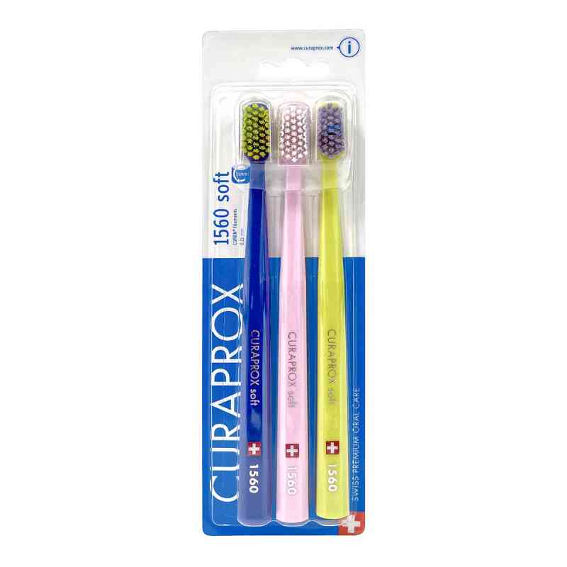 Curaprox Cs 1560 soft Zahnbürste 3 stk von Curaden Germany GmbH PZN 16820857
