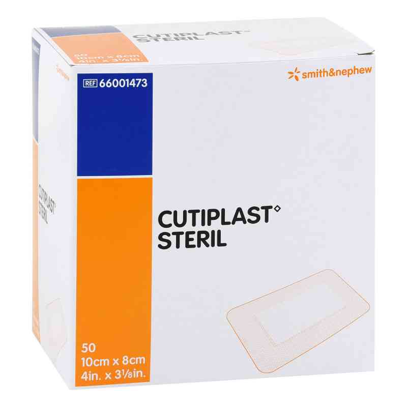 Cutiplast steril Wundverband 8x10 cm 50 stk von + Prisoma GmbH PZN 14261069