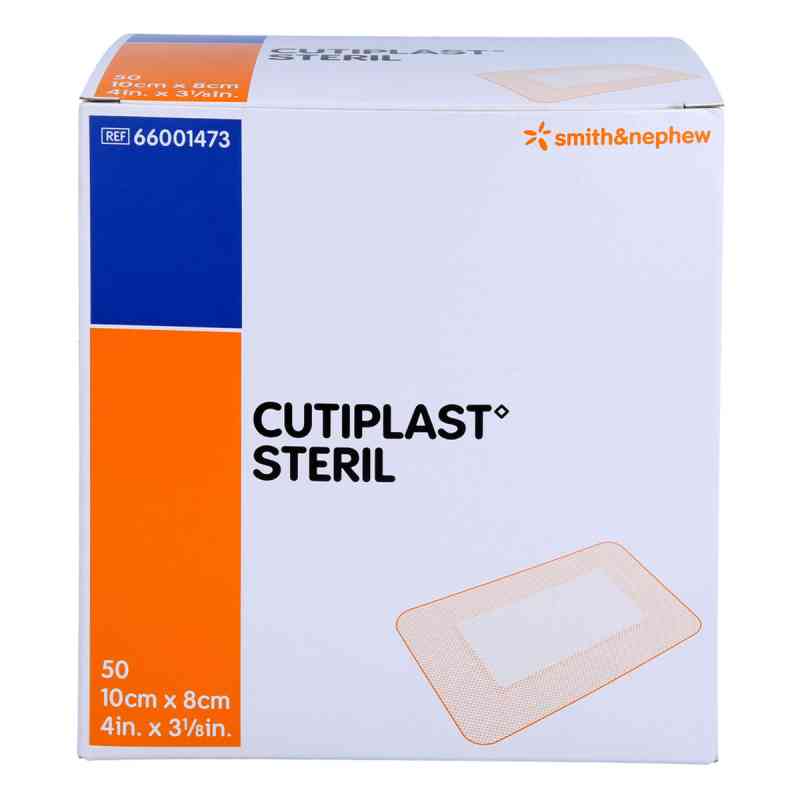 Cutiplast steril Wundverband 8x10 cm 50 stk von Docpharm GmbH PZN 16538256