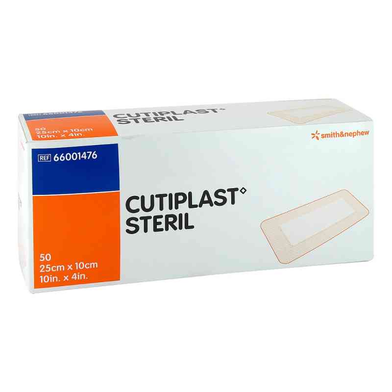 Cutiplast steriler Wundverband 10x25 cm 50 stk von ACA Müller/ADAG Pharma AG PZN 02536615