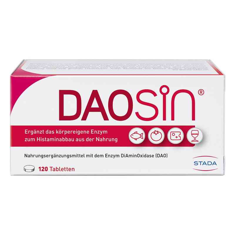 Daosin Tabletten zur Unterstützung des Histaminabbaus 120 stk von STADA Consumer Health Deutschland GmbH PZN 16872989