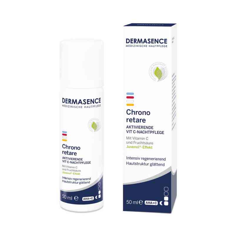 Dermasence Chrono Retare Aktiv.Vit-C Nachtpflege 50 ml von Medicos Kosmetik GmbH & Co. KG PZN 18768285