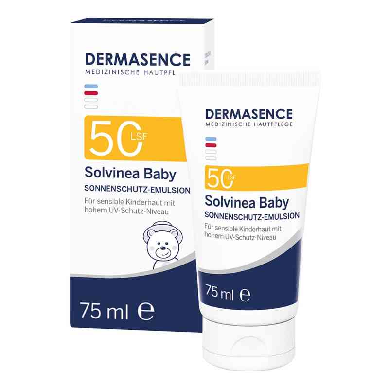 Dermasence Solvinea Baby Creme LSF 50 75 ml von Medicos Kosmetik GmbH & Co. KG PZN 16144327
