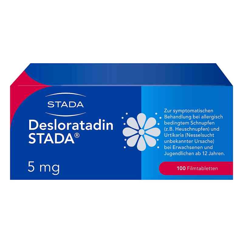Desloratadin STADA 5mg gegen Allergiebeschwerden 100 stk von STADA Consumer Health Deutschland GmbH PZN 16610048