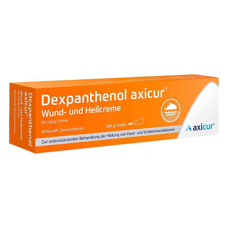 Dexpanthenol axicur® Wund- und Heilcreme 100 g von  PZN 17916832