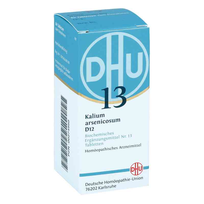 DHU 13 Kalium arsenicosum D12 Tabletten 80 stk von DHU-Arzneimittel GmbH & Co. KG PZN 00274950
