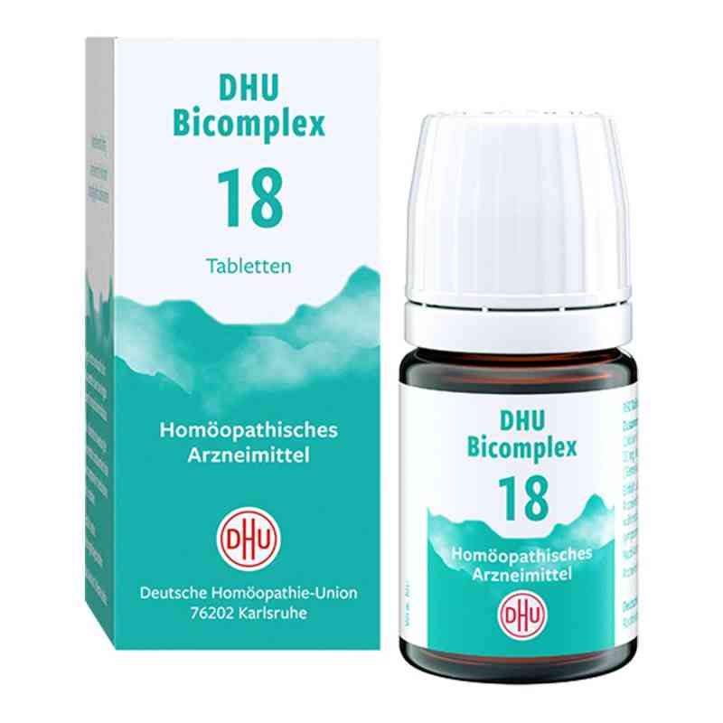DHU Bicomplex 18 Tabletten 150 stk von DHU-Arzneimittel GmbH & Co. KG PZN 16743128