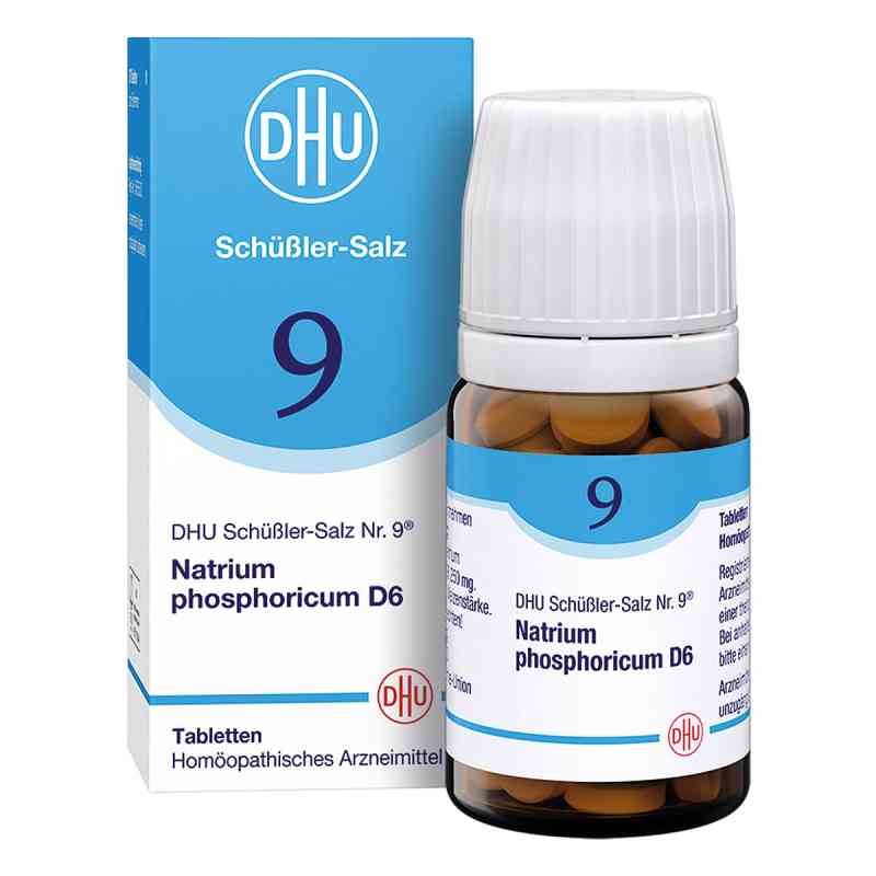 DHU Schüßler-Salz Nummer 9 Natrium phosphoricum D6 80 Tabletten 80 stk von DHU-Arzneimittel GmbH & Co. KG PZN 00274565