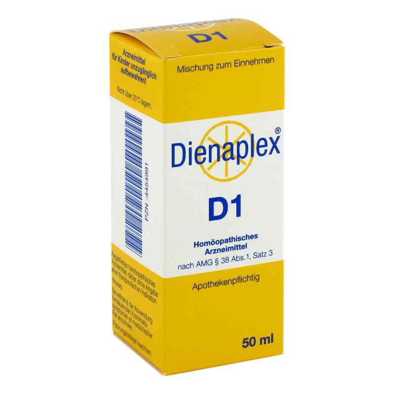 Dienaplex D1 Tropfen 50 ml von Beate Diener Naturheilmittel e.K. PZN 04454991