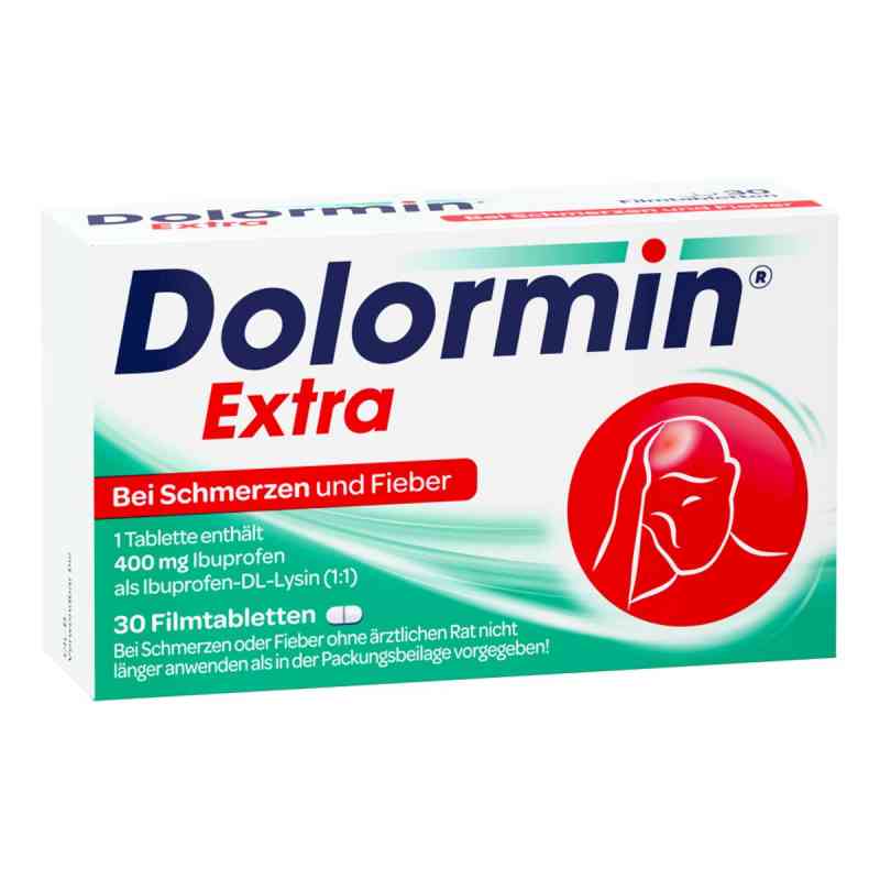 Dolormin Extra 400 mg Ibuprofen bei Schmerzen und Fieber  30 stk von Kenvue Germany GmbH (OTC) PZN 01094724