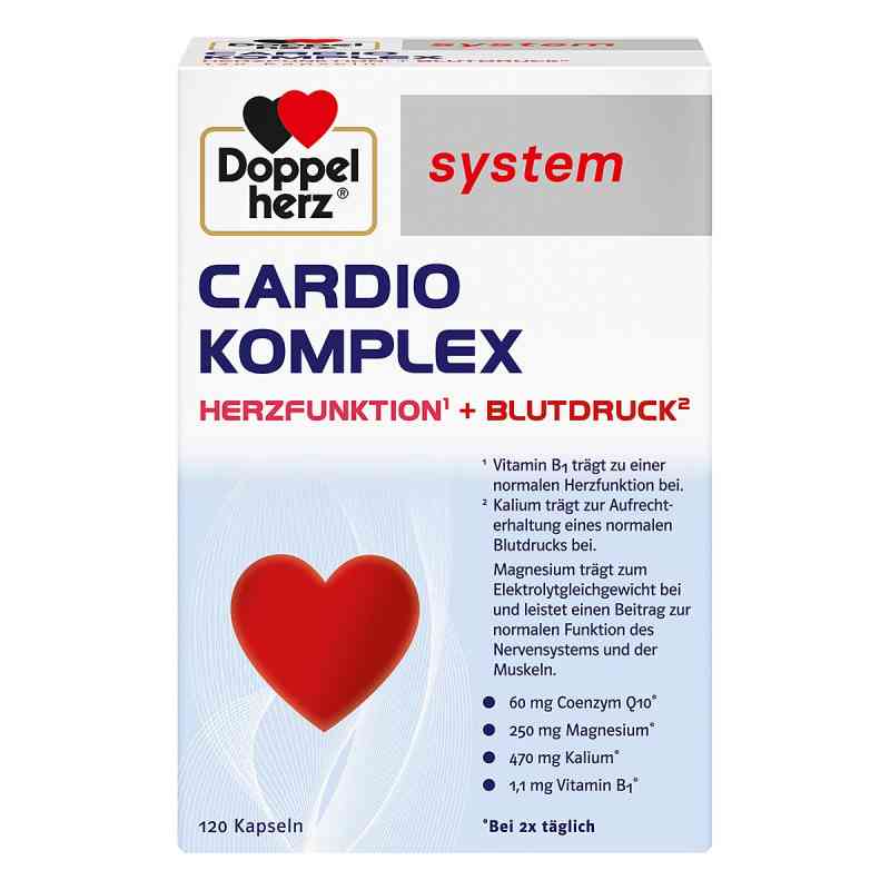 Doppelherz Cardio Komplex System Kapseln 120 stk von Queisser Pharma GmbH & Co. KG PZN 19908914