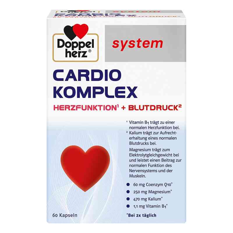 Doppelherz Cardio Komplex System Kapseln 60 stk von Queisser Pharma GmbH & Co. KG PZN 19908848