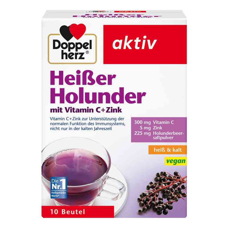 Doppelherz Heisser Holunder mit Vitamin C +Zink Granulat 10 stk von Queisser Pharma GmbH & Co. KG PZN 09071450