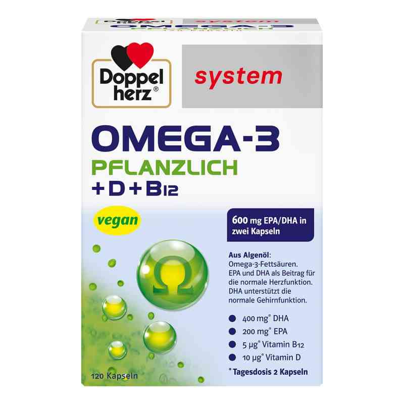 Doppelherz Omega-3 pflanzlich system Kapseln 120 stk von Queisser Pharma GmbH & Co. KG PZN 16224776