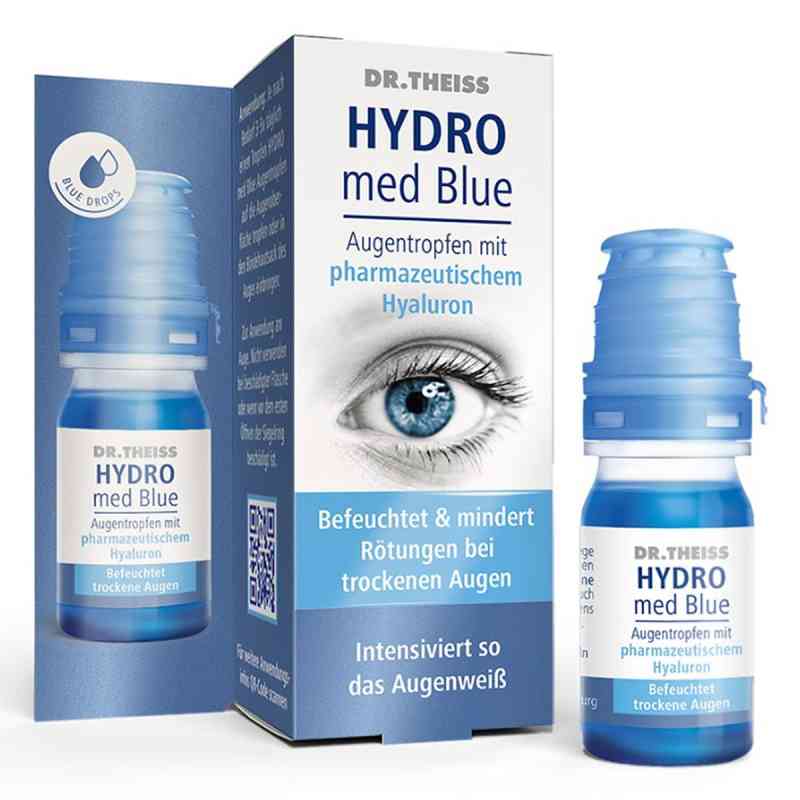 Dr.theiss Hydro Med Blue Augentropfen 10 ml von Dr. Theiss Naturwaren GmbH PZN 18139750