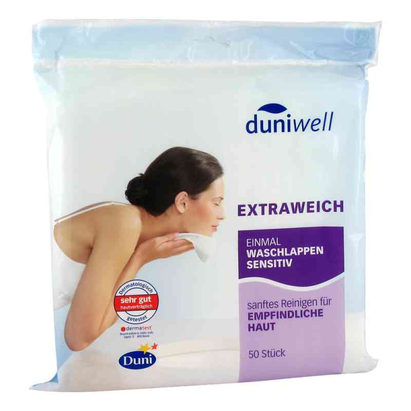 Duniwell Einm Waschl Sensi 50 stk von Duni GmbH PZN 01595047
