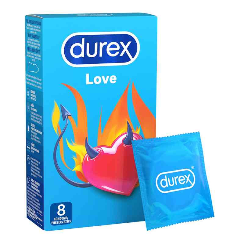 Durex Love Kondome 8 stk von Reckitt Benckiser Deutschland GmbH PZN 12458891