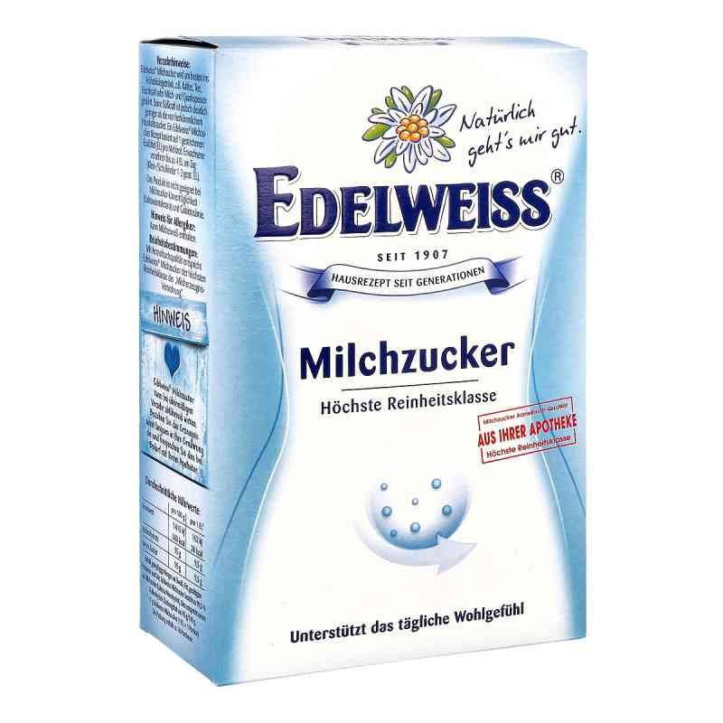 Edelweiss Milchzucker 500 g von Peter Kölln GmbH & Co. KGaA PZN 01298935