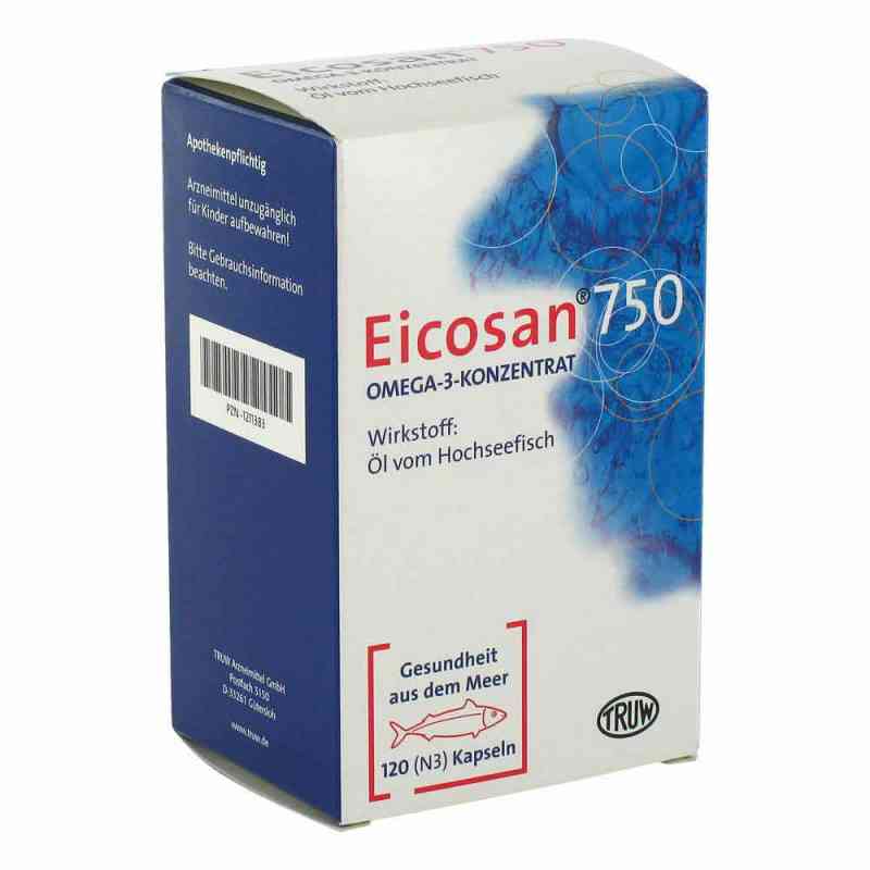 Eicosan 750 Omega-3-Konzentrat 120 stk von Med Pharma Service GmbH PZN 01211383