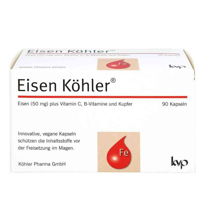 Eisen Köhler Kapseln 90 stk von Köhler Pharma GmbH PZN 19466379