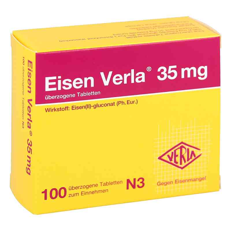 Eisen Verla 35mg 100 stk von Verla-Pharm Arzneimittel GmbH & Co. KG PZN 11163900