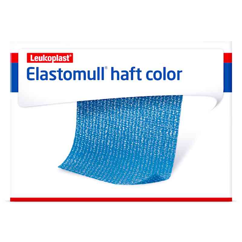 Elastomull haft color 20mx8cm blau Fixierbinde 1 stk von BSN medical GmbH PZN 01412555
