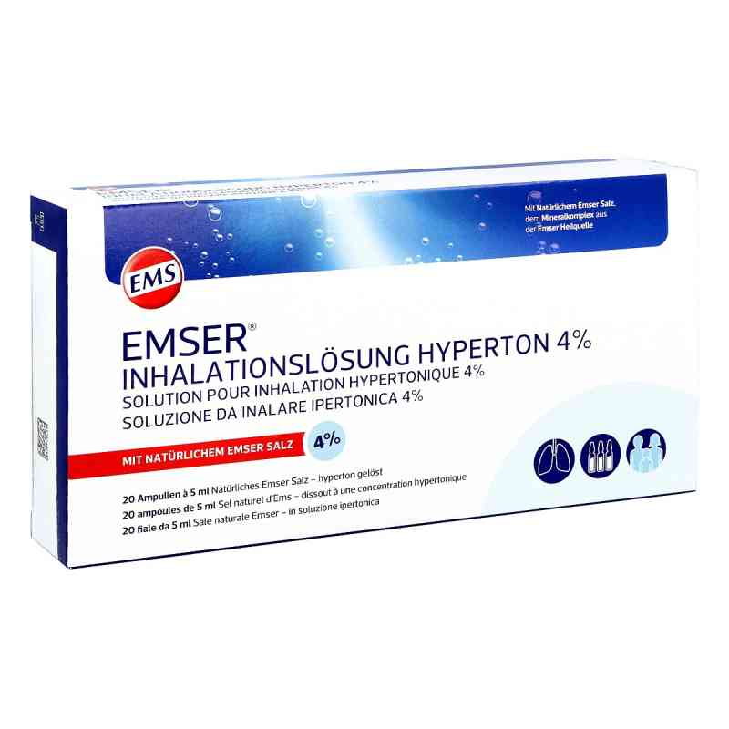 Emser Inhalationslösung Hyperton 4% 20X5 ml von Uriach Germany GmbH PZN 16851823