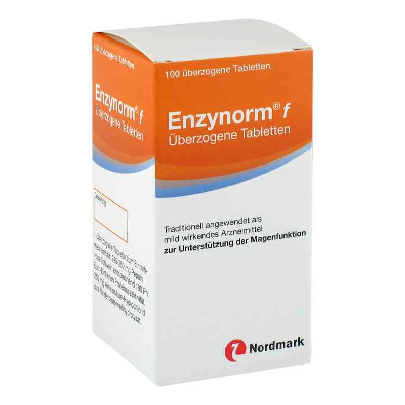 Enzynorm F überzogene Tabletten 100 stk von NORDMARK Pharma GmbH PZN 03843466