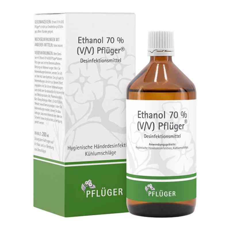 Ethanol 70% V/v Pflüger 200 ml von Homöopathisches Laboratorium Alexander Pflüger Gmb PZN 16601078