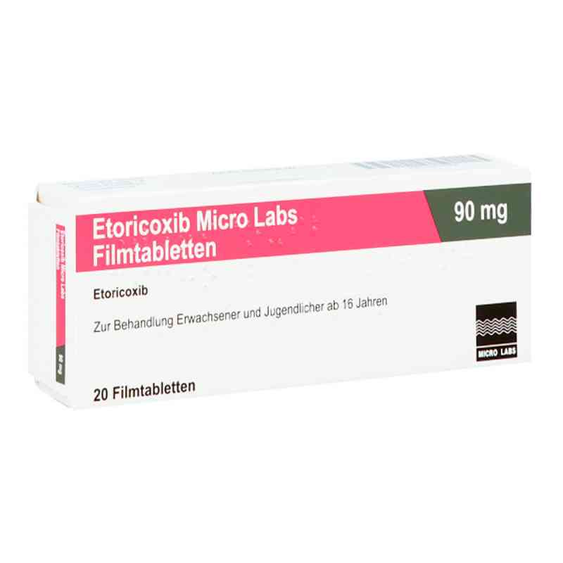 Etoricoxib Micro Labs 90 mg Filmtabletten 20 stk von Micro Labs GmbH PZN 12637866