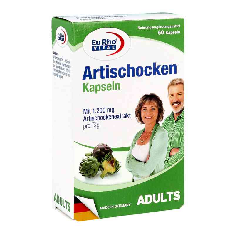 Eu Rho Vital Artischocken Kapseln 60 stk von Euro OTC Pharma GmbH PZN 05704556