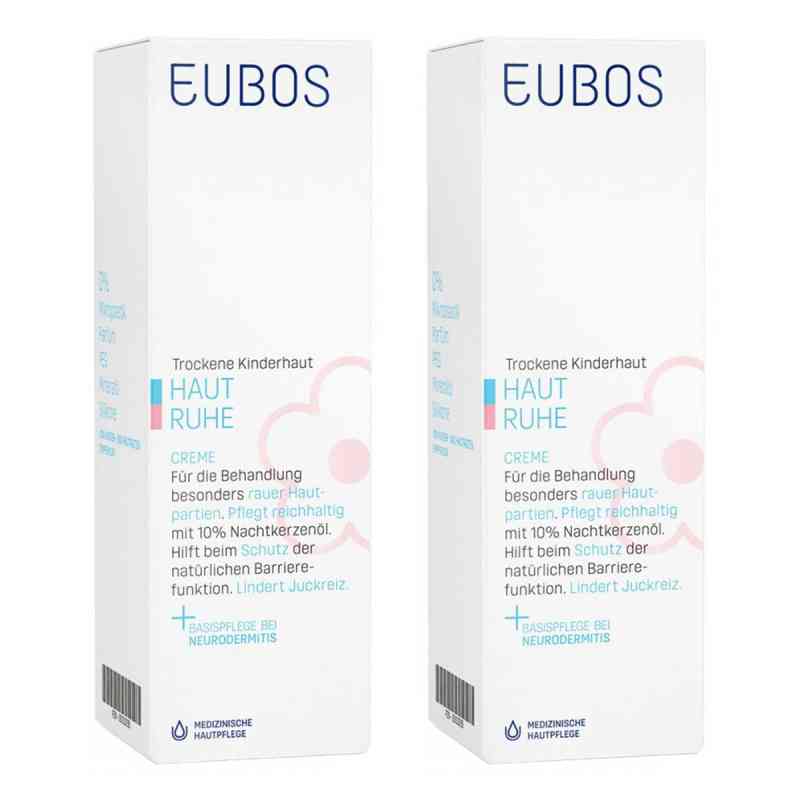Eubos Kinder Haut Ruhe Creme 2x50 ml von Dr. Hobein (Nachf.) GmbH PZN 08103047