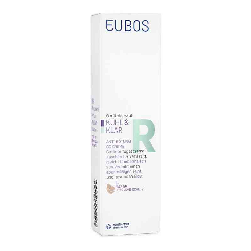 Eubos Kühl & Klar Anti-rötung Cc Creme Lsf 50 30 ml von Dr. Hobein (Nachf.) GmbH PZN 16917692