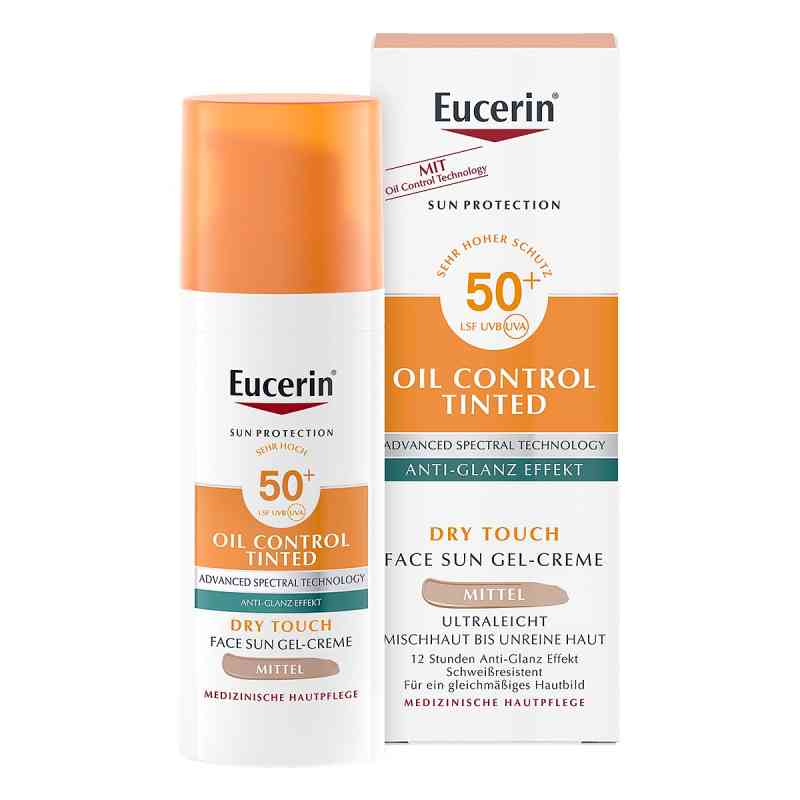 Eucerin Sun Oil Control Tinted Creme Lsf 50+ Mitt. 50 ml von Beiersdorf AG Eucerin PZN 16887502