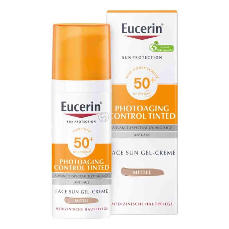 Eucerin Sun Photoaging Control Face CC Creme Mittel LSF 50+ 50 ml von Beiersdorf AG Eucerin PZN 11321322