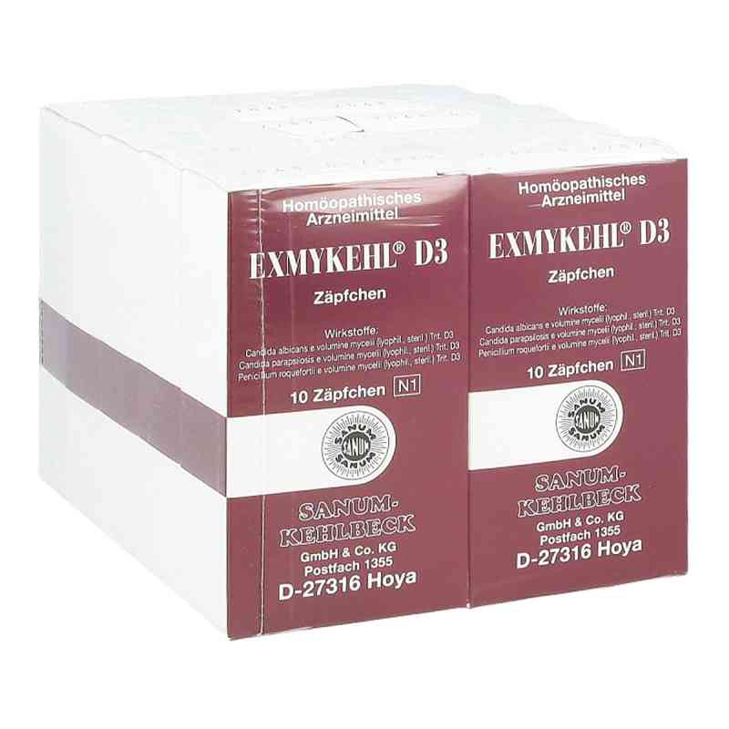 Exmykehl D3 Suppositorien 10X10 stk von SANUM-KEHLBECK GmbH & Co. KG PZN 04456949