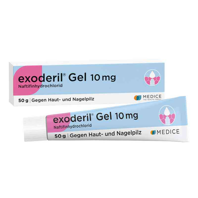 exoderil Gel die Rettung bei Fuß- & Nagelpilz 50 g von MEDICE Arzneimittel Pütter GmbH&Co.KG PZN 03043895