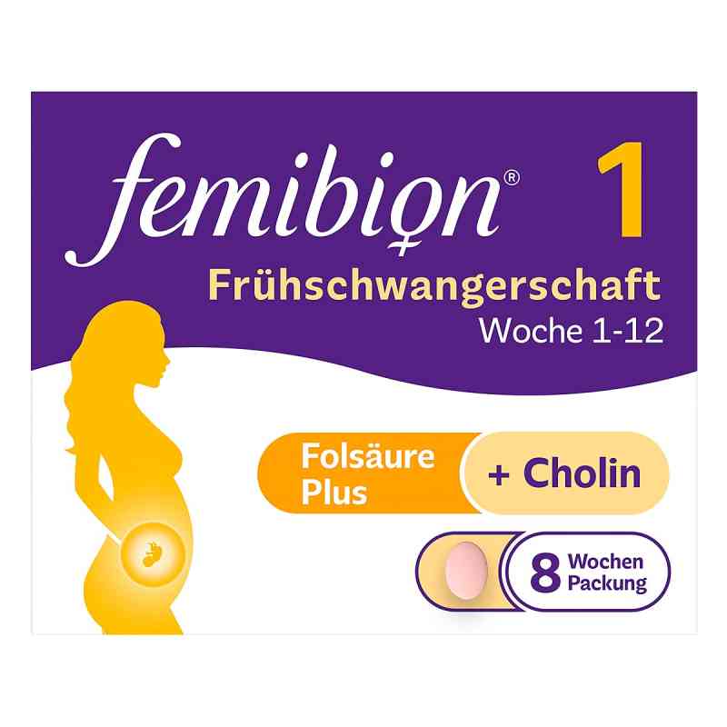 Femibion 1 Frühschwangerschaft Tabletten 56 stk von WICK Pharma - Zweigniederlassung PZN 15199970