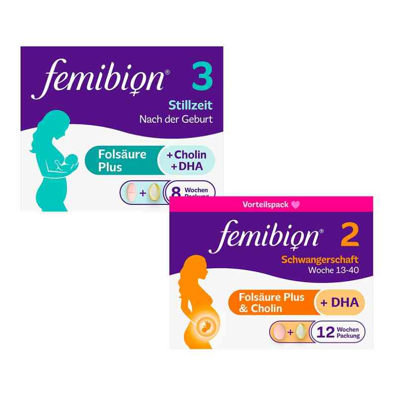 Femibion Schwangerschaft 2 und 3 2 Pck von P&G Health Germany GmbH PZN 08101111