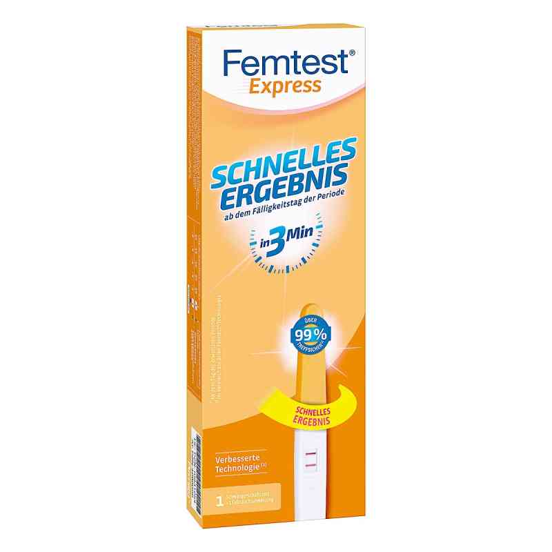 Femtest® Express Schwangerschaftstest 1 stk von Perrigo Deutschland GmbH PZN 10931254