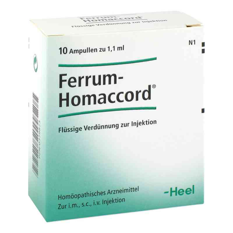 Ferrum Homaccord Ampullen 10 stk von Biologische Heilmittel Heel GmbH PZN 00379873
