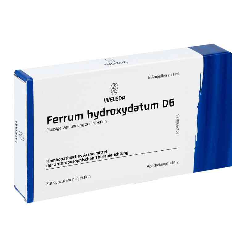 Ferrum Hydroxydatum D6 Ampullen 8X1 ml von WELEDA AG PZN 01621980