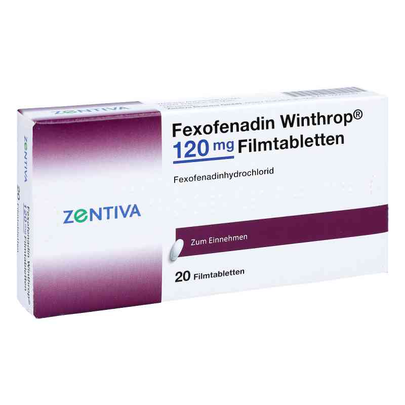 Fexofenadin Winthrop 120mg 20 stk von Zentiva Pharma GmbH PZN 00053290
