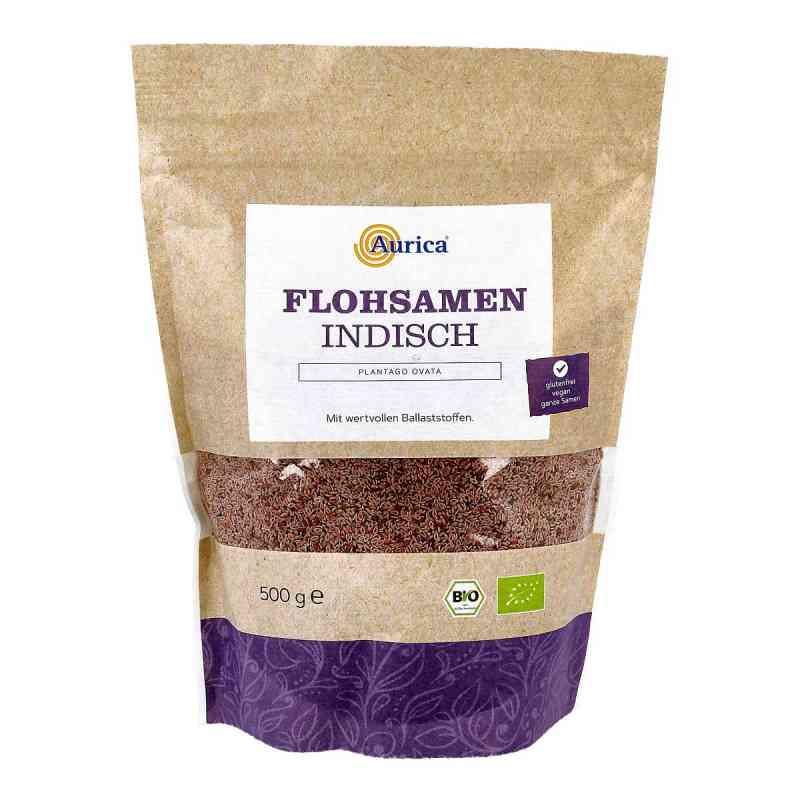 Flohsamen Indisch Bio Kerne 500 g von AURICA Naturheilm.u.Naturwaren GmbH PZN 13833552