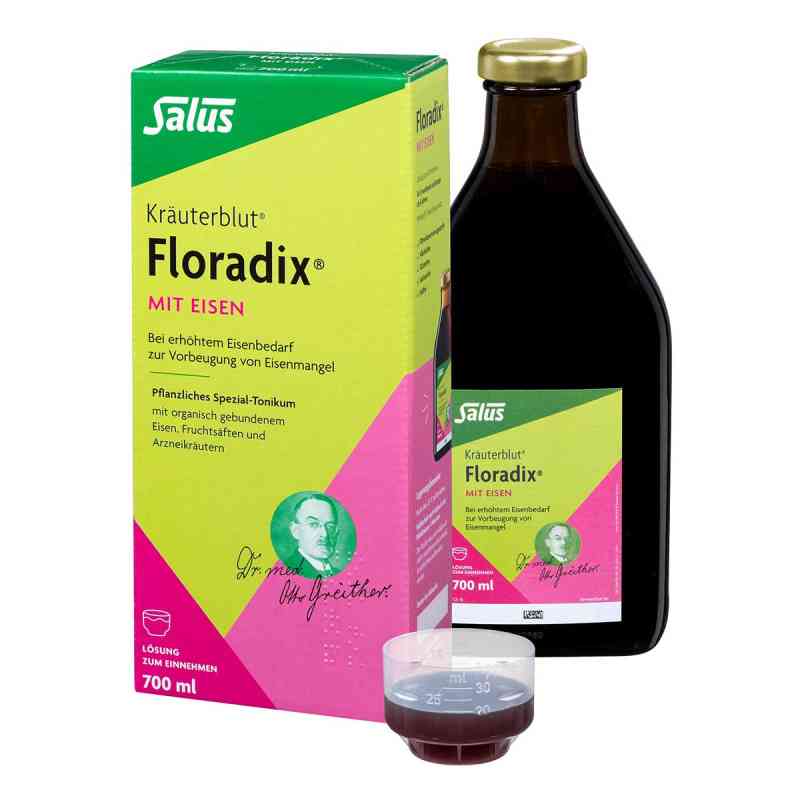 Floradix mit Eisen 700 ml von SALUS Pharma GmbH PZN 00382102