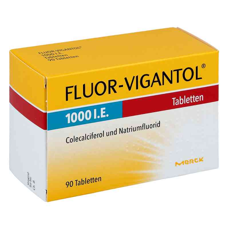 Fluor Vigantol 1.000 I.e. Tabletten 90 stk von Procter & Gamble GmbH PZN 13155715
