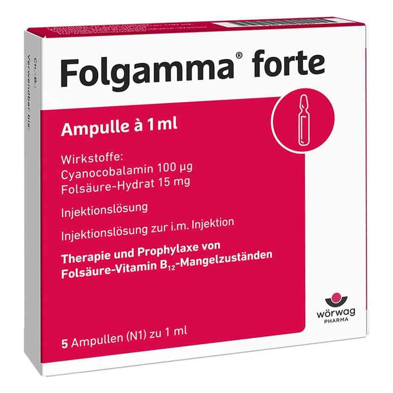Folgamma forte Ampullen 5X1 ml von Wörwag Pharma GmbH & Co. KG PZN 02293590